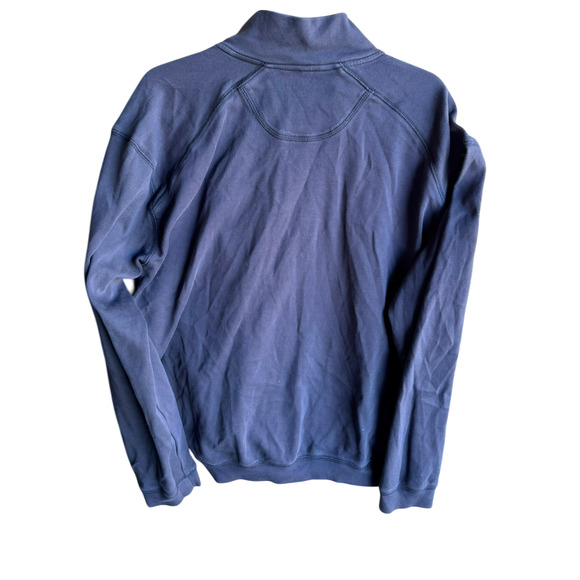 Hathaway Men's 1/4 Zip Pullover Preppy Dadcore Sweater Blue Size XXL - Picture 6 of 9